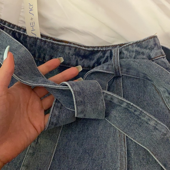 Blue Denim Skort New With Tags - Picture 3 of 7